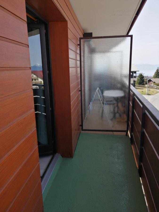 Appartamento Le Balcon Des Memises Thollon-les-Memises Esterno foto